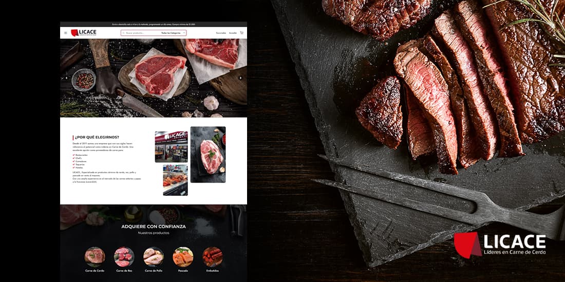 Creación de página web para carnicerías